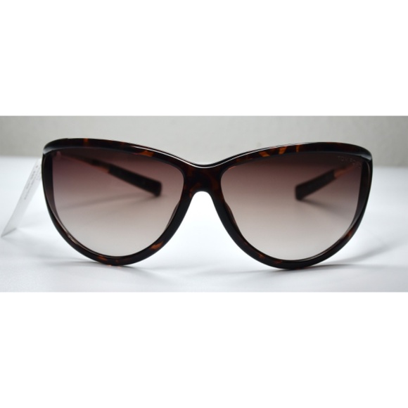TOM FORD TAMMY TF770 52F DARK HAVANA/GOLD GRADIENT BROWN CAT EYE SUNGLASSES.70mm main image 10